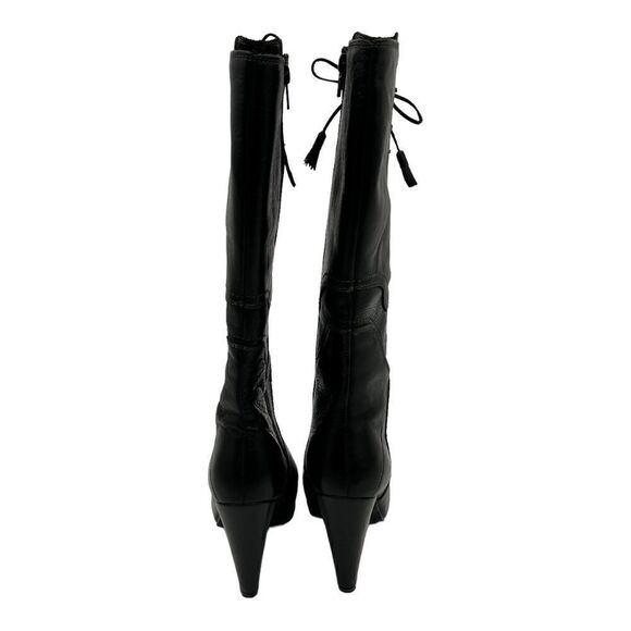 Botas Andrea Corte Vacuno color Black Forro Textil 23 1/2 6 1/2  36 1/2 35 1/2 - Picture 3 of 13